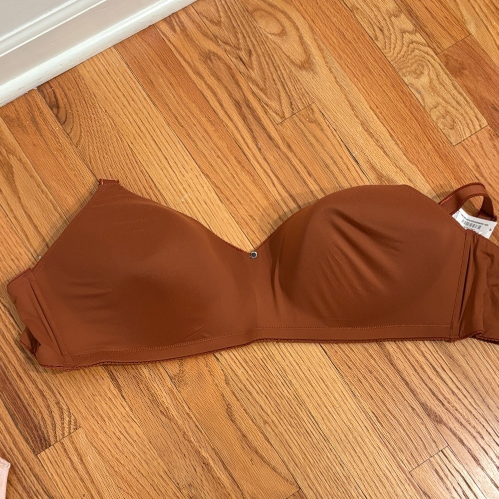 Adore Me Rust Strapless Bra